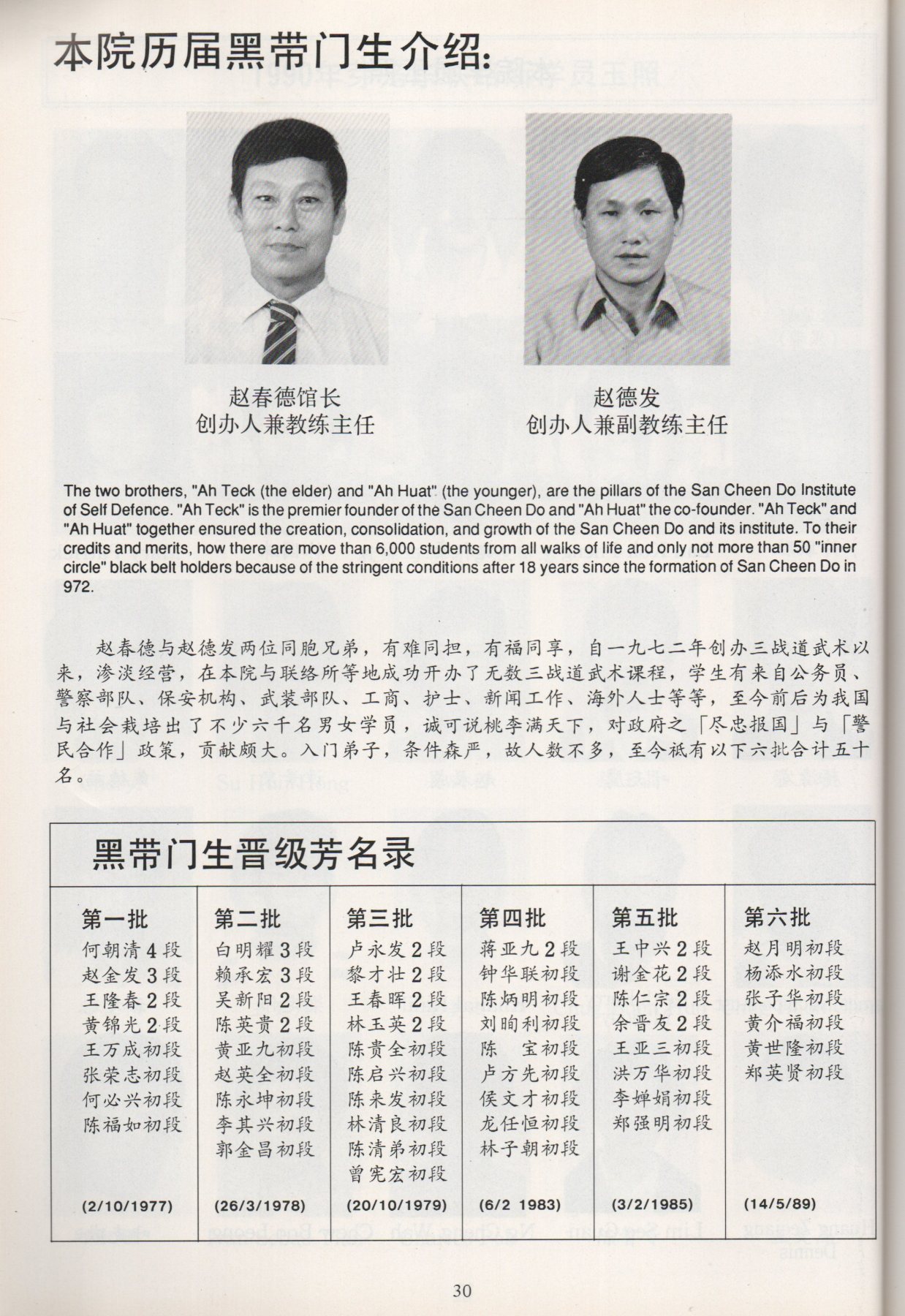 Teo Choon Teck and Teo Teck Huat